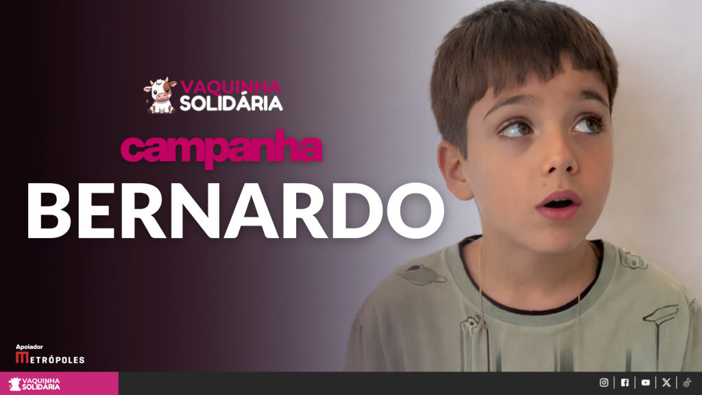 Bernardo, 9 anos, em tratamento contra a perda progressiva de visão